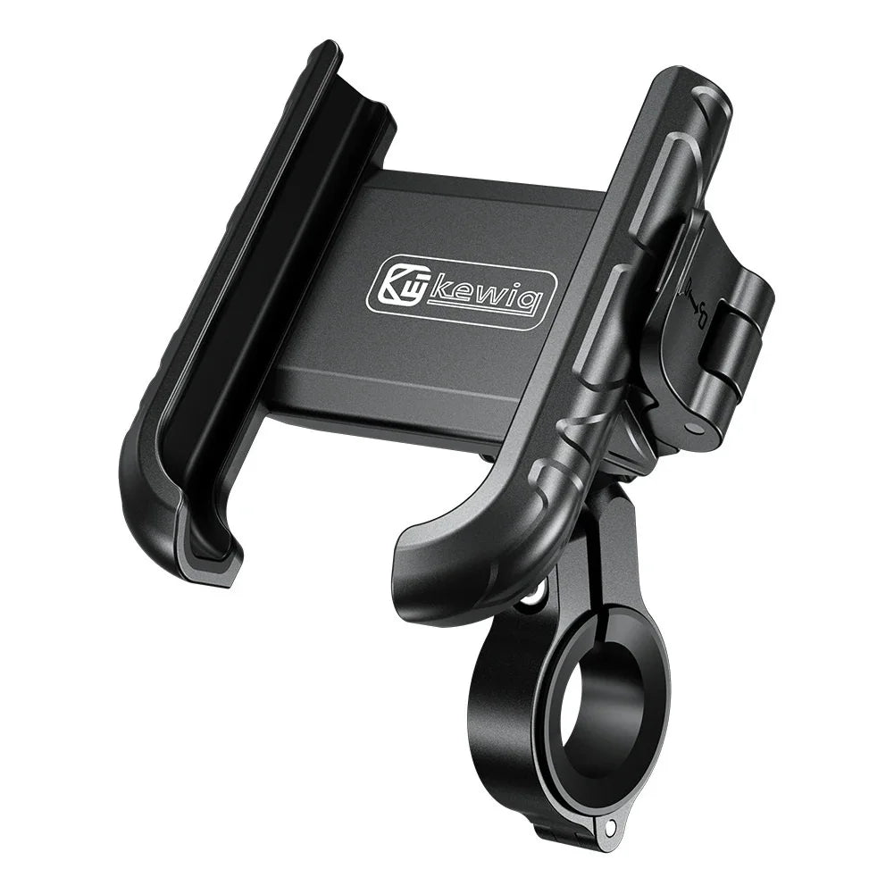 One-touch auto-lock motorcycle and bike phone mount, view 9