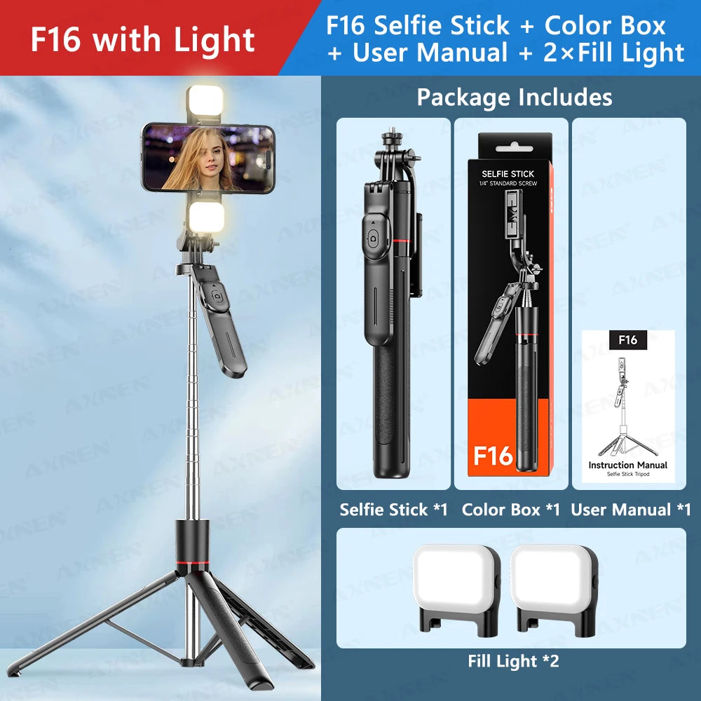 Selfie stick tripod, view 10
