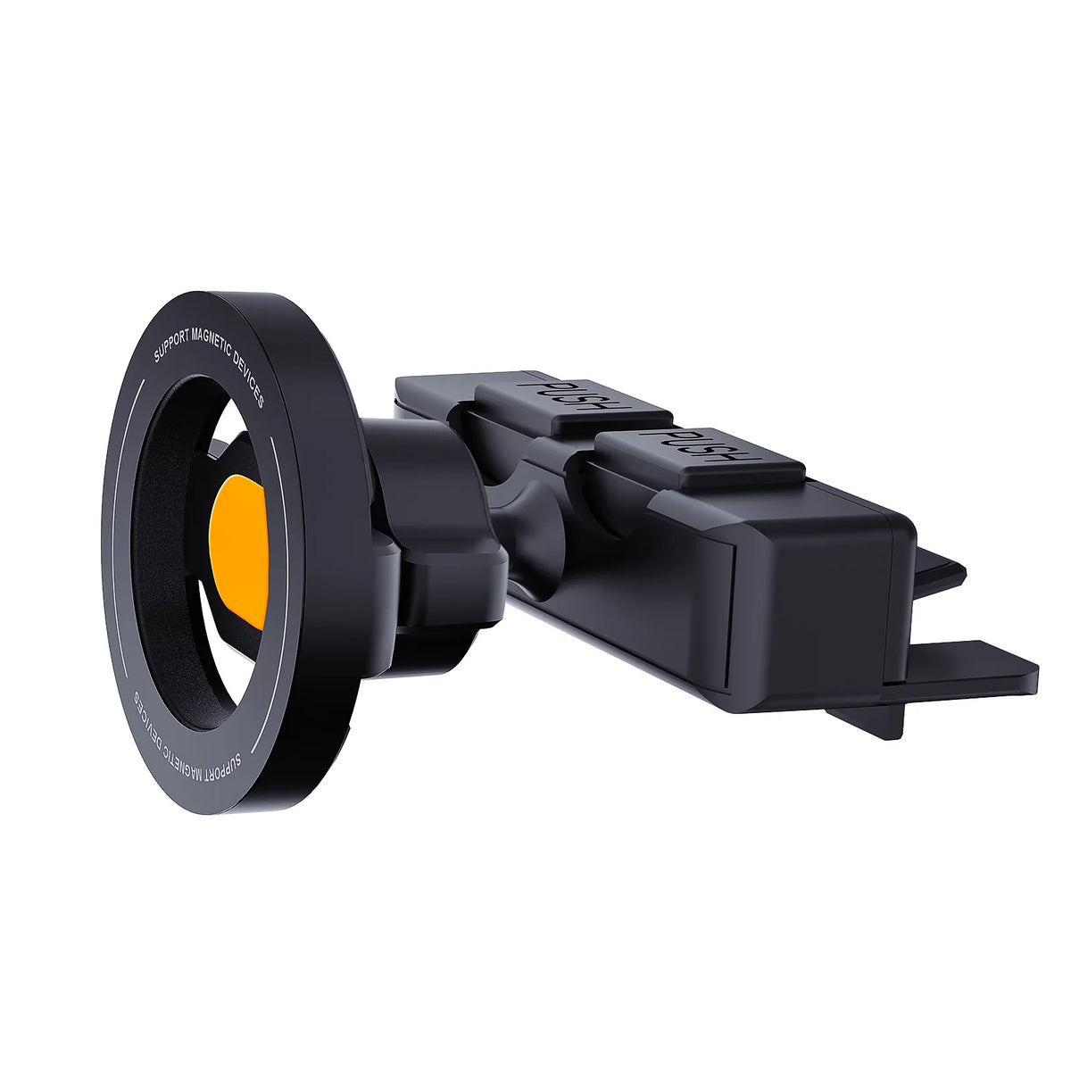 Magnetic CD slot car phone holder with 6 magnets