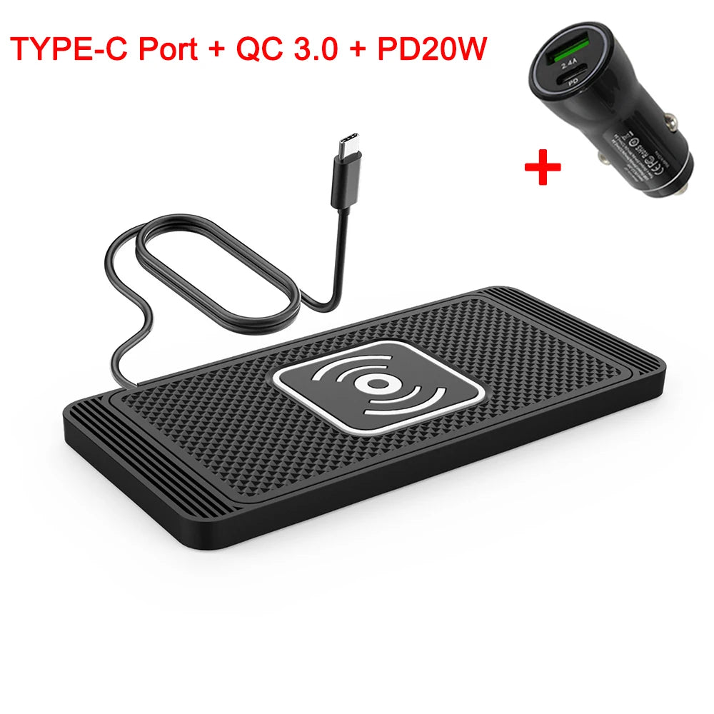 15W car wireless charging pad, view 11