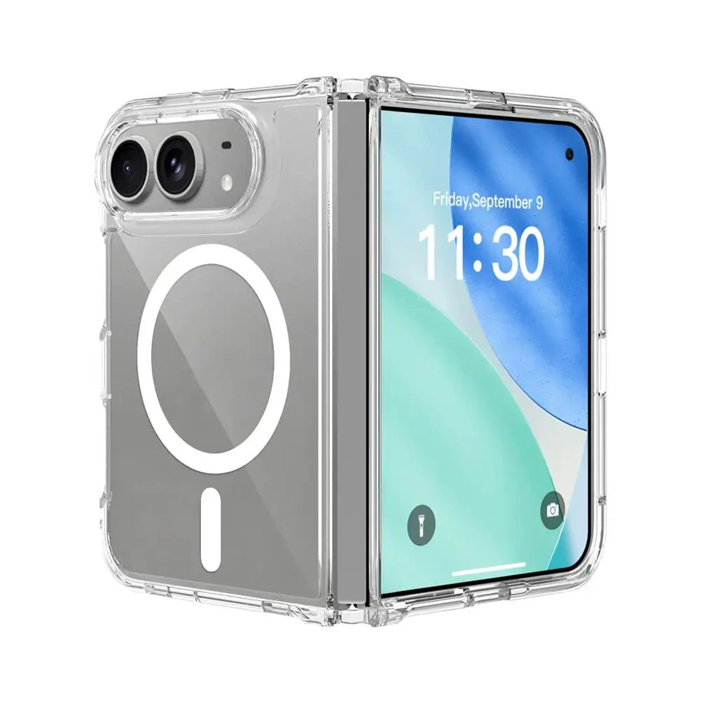 Hybrid shell armour case for iPhone Duo with the MagSafe magnet ring