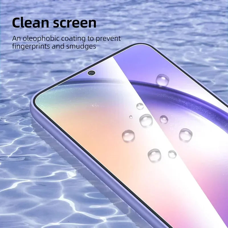 Tempered glass screen protector for Samsung Galaxy A series, 5-pack