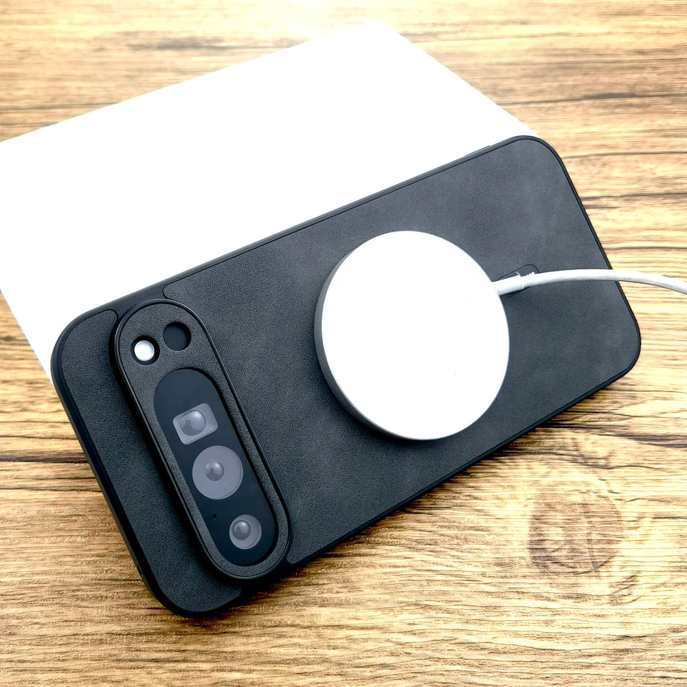 Faux leather MagSafe case for Pixel, view 4