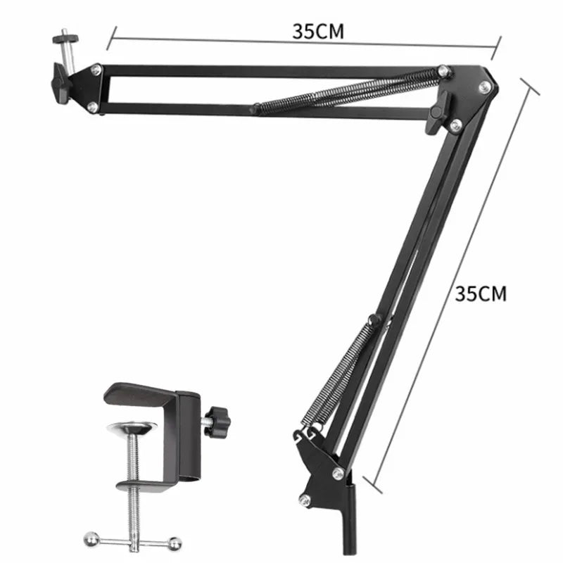 Overhead desk phone stand, view 9