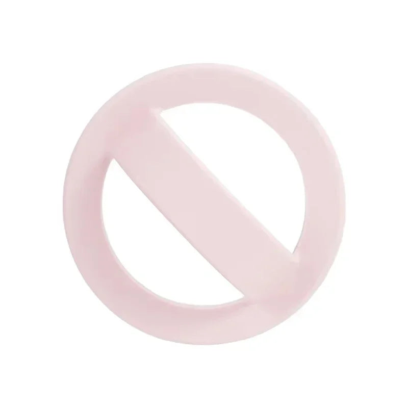 Magnetic silicone finger strap, pink