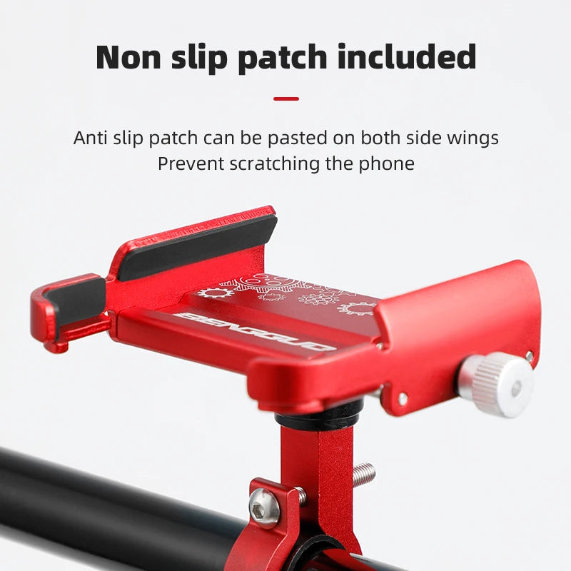 360° rotating bike phone holder for 4.7–7.0 inch phones, view 3