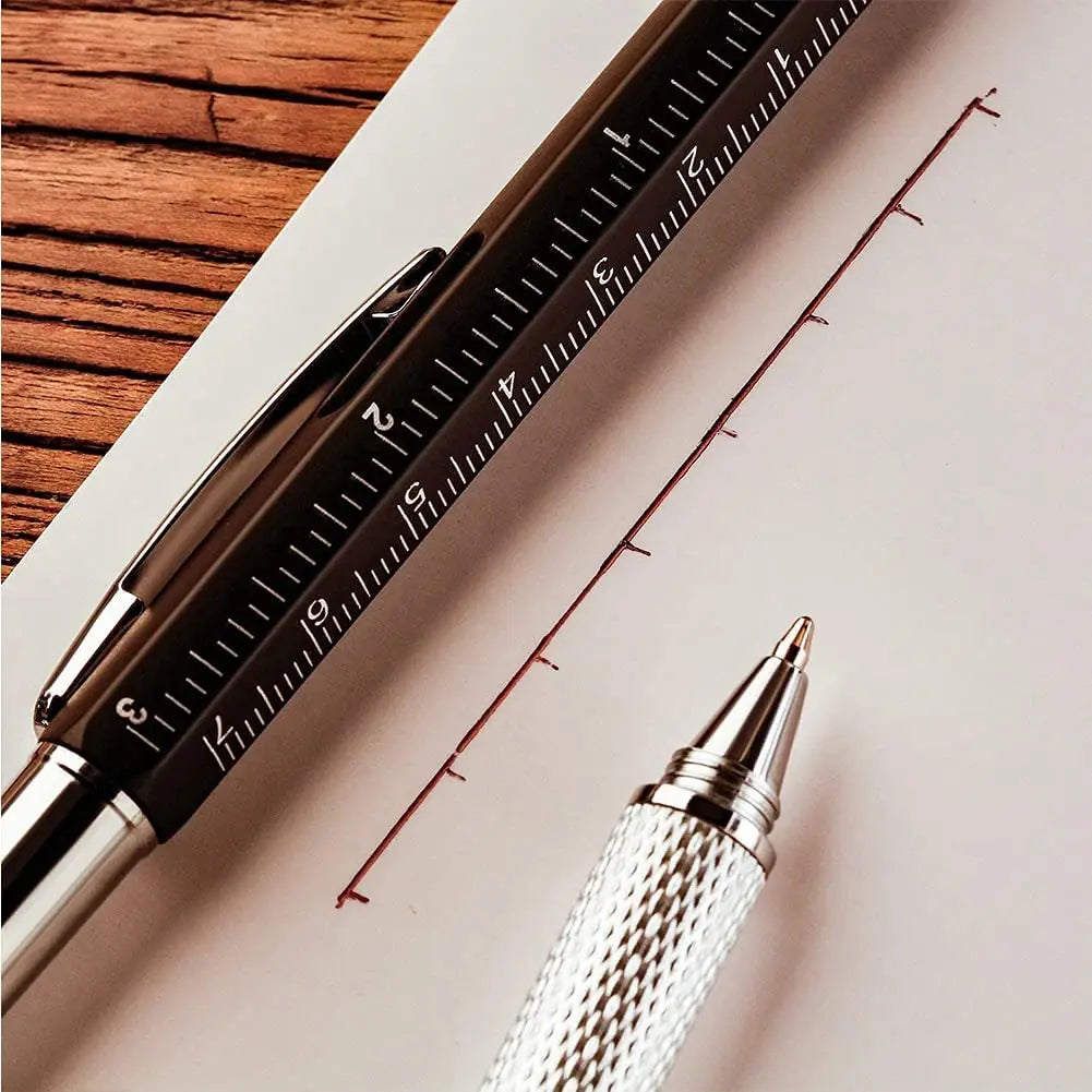 7-in-1 multifunction stylus pen with screwdriver, ruler and level, view 6