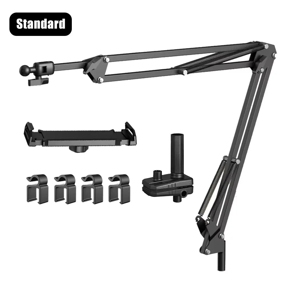 Bed tablet holder with 90cm flexible metal arm, view 7