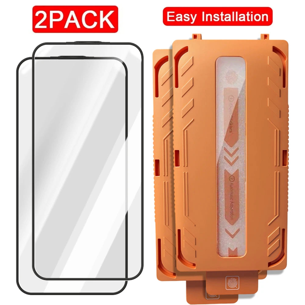 Easy-install HD tempered glass protector for iPhone 17 & 18 Pro, view 9