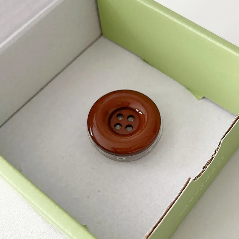 3D cute button folding phone grip and stand, view 19