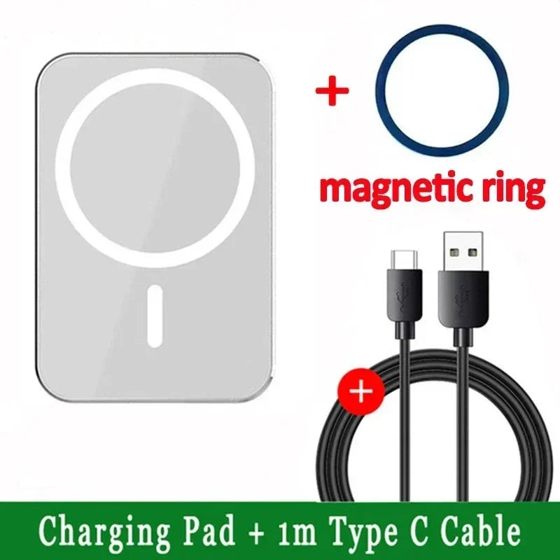 30W magnetic car wireless charger mount for iPhone 12–16, view 9