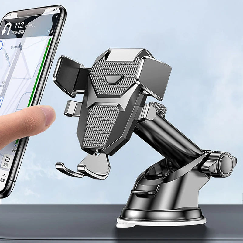 Suction cup car phone holder