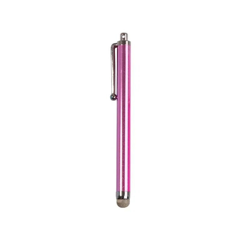 Universal capacitive stylus pens with rubber tip, 10-pack, black