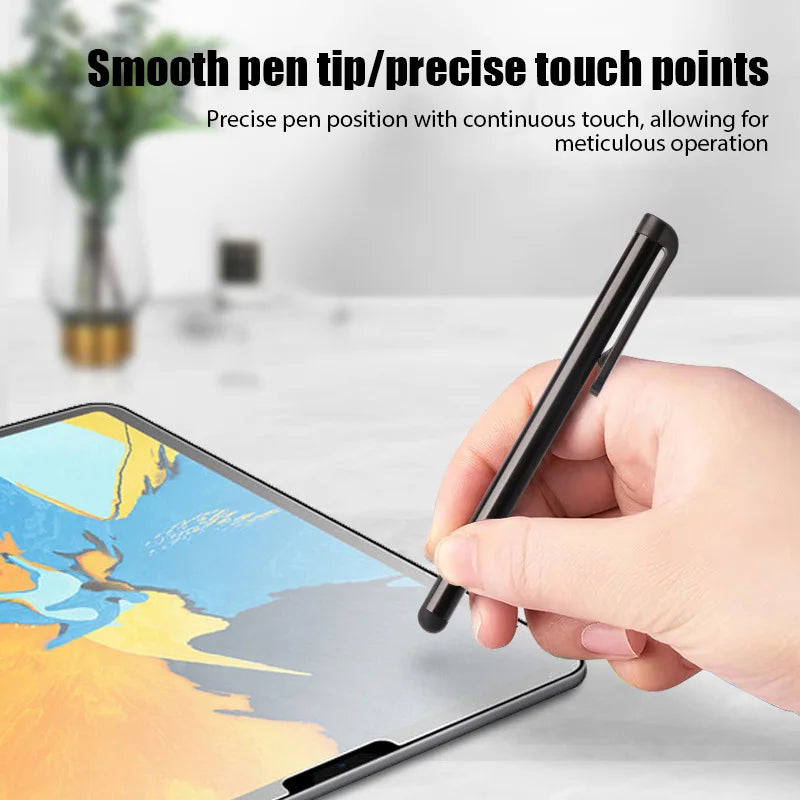 Universal capacitive stylus pens with rubber tip, 10-pack, view 4