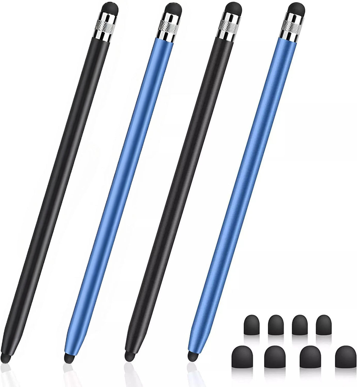 Universal capacitive stylus with dual silicone tips, view 9