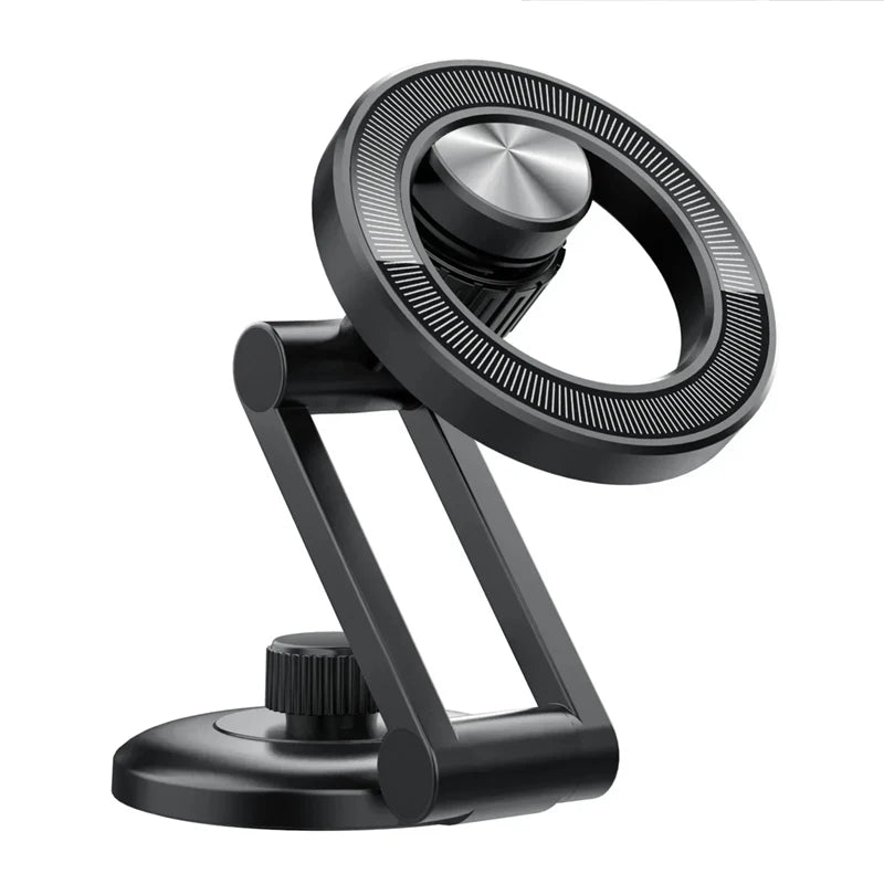 1040° rotating all-metal magnetic car phone holder for MagSafe, black, view 9