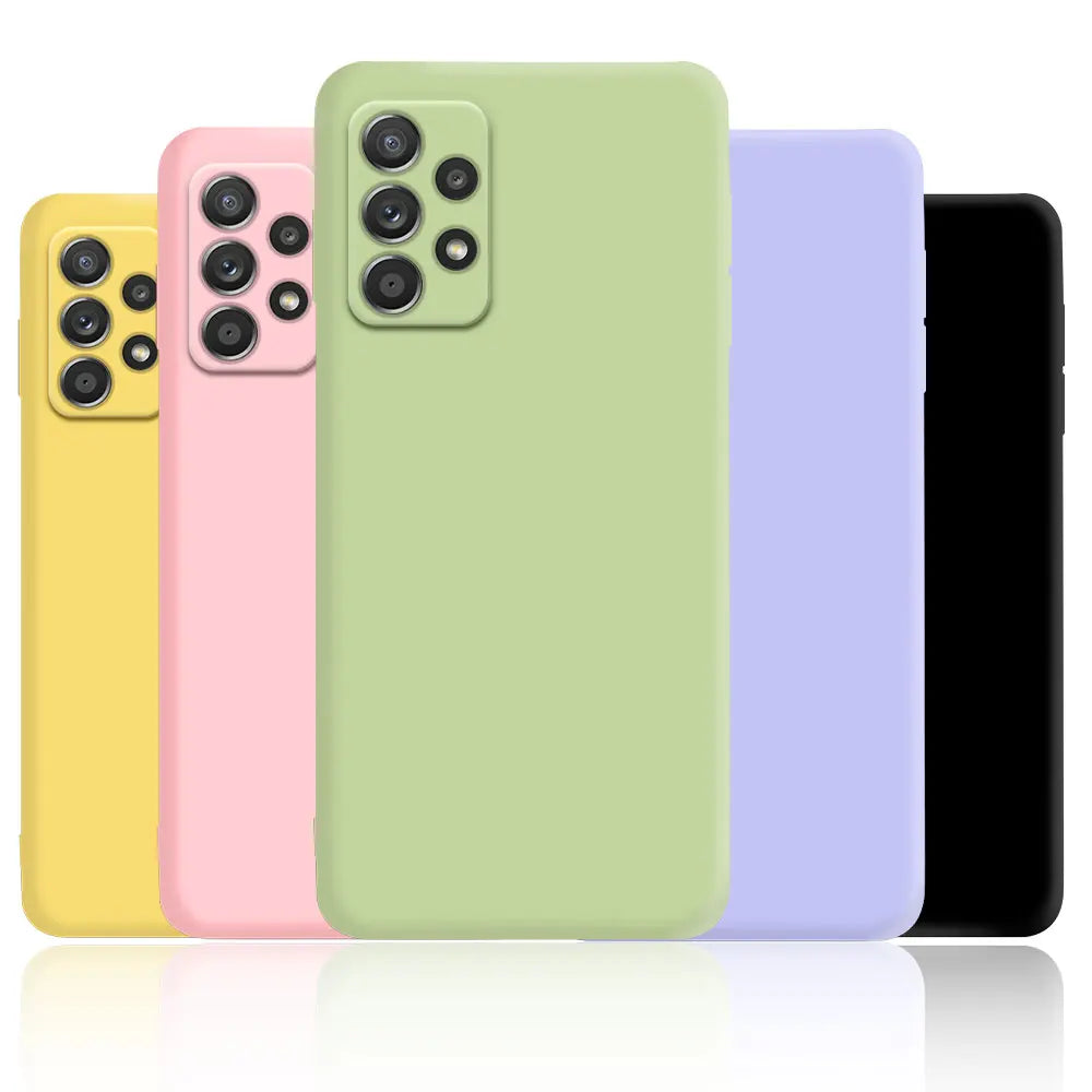 Liquid silicone soft case for Samsung Galaxy A series