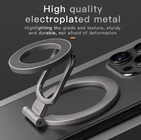 Dual-mode magnetic phone grip, view 2