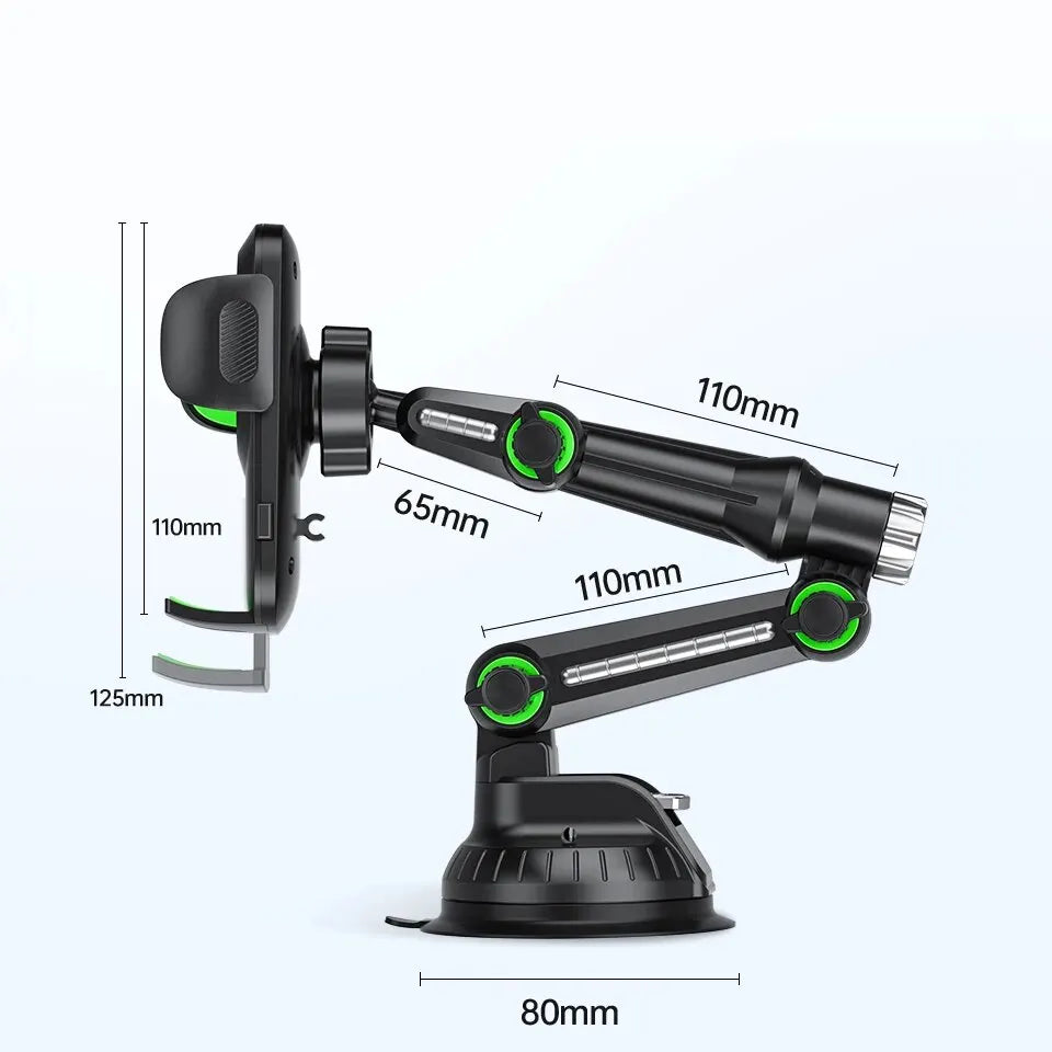 Suction cup car phone holder, view 5