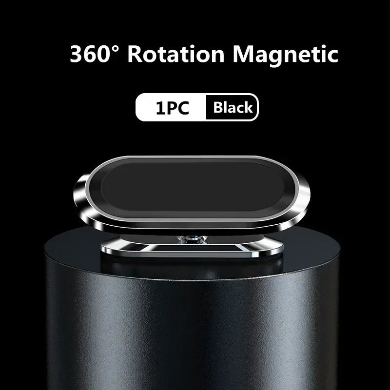 Magnetic car phone holder, black
