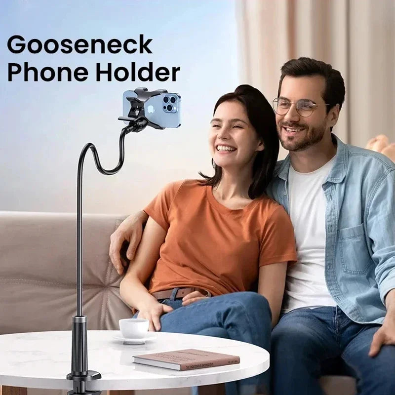 90cm flexible long-arm phone holder with clamp mount