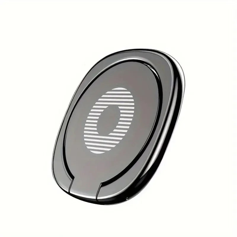 Metal finger ring stand, black