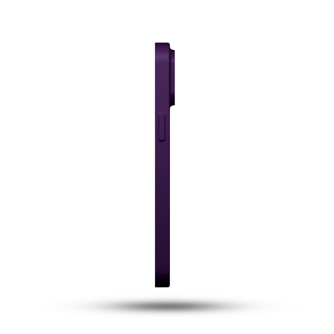 Side view of Purple Phone Case