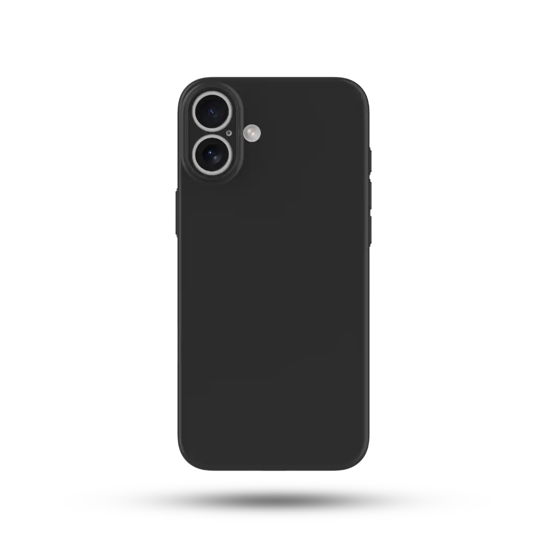 Solid Black Ultra Thin Phone Case