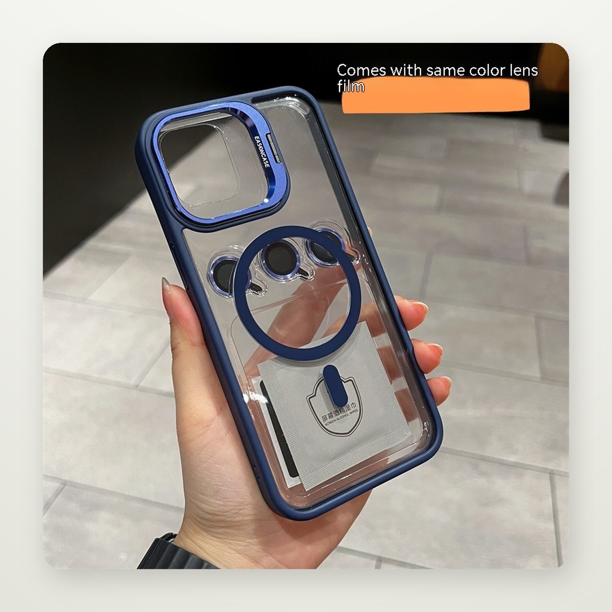 Hidden Lens Stand MagSafe Case for iPhone 16 Series