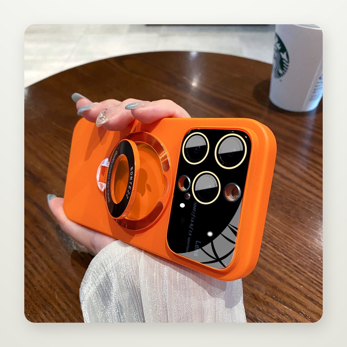 Built-In Stand MagSafe Case for iPhone 12–16