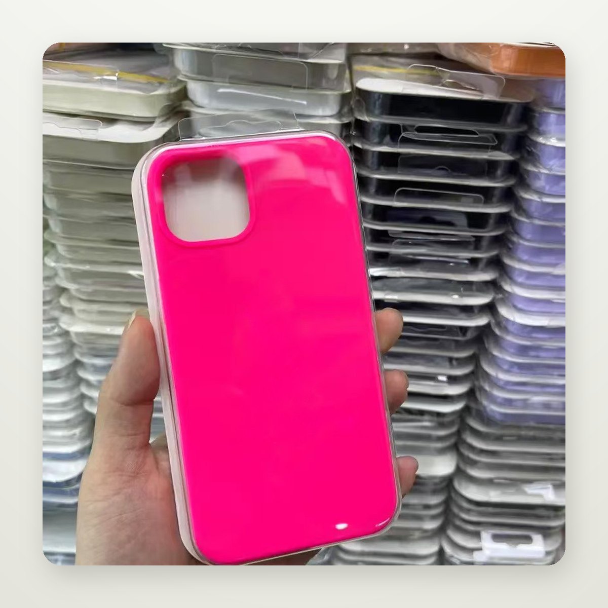 All-Around Frosted Silicone Case for iPhone 13–16