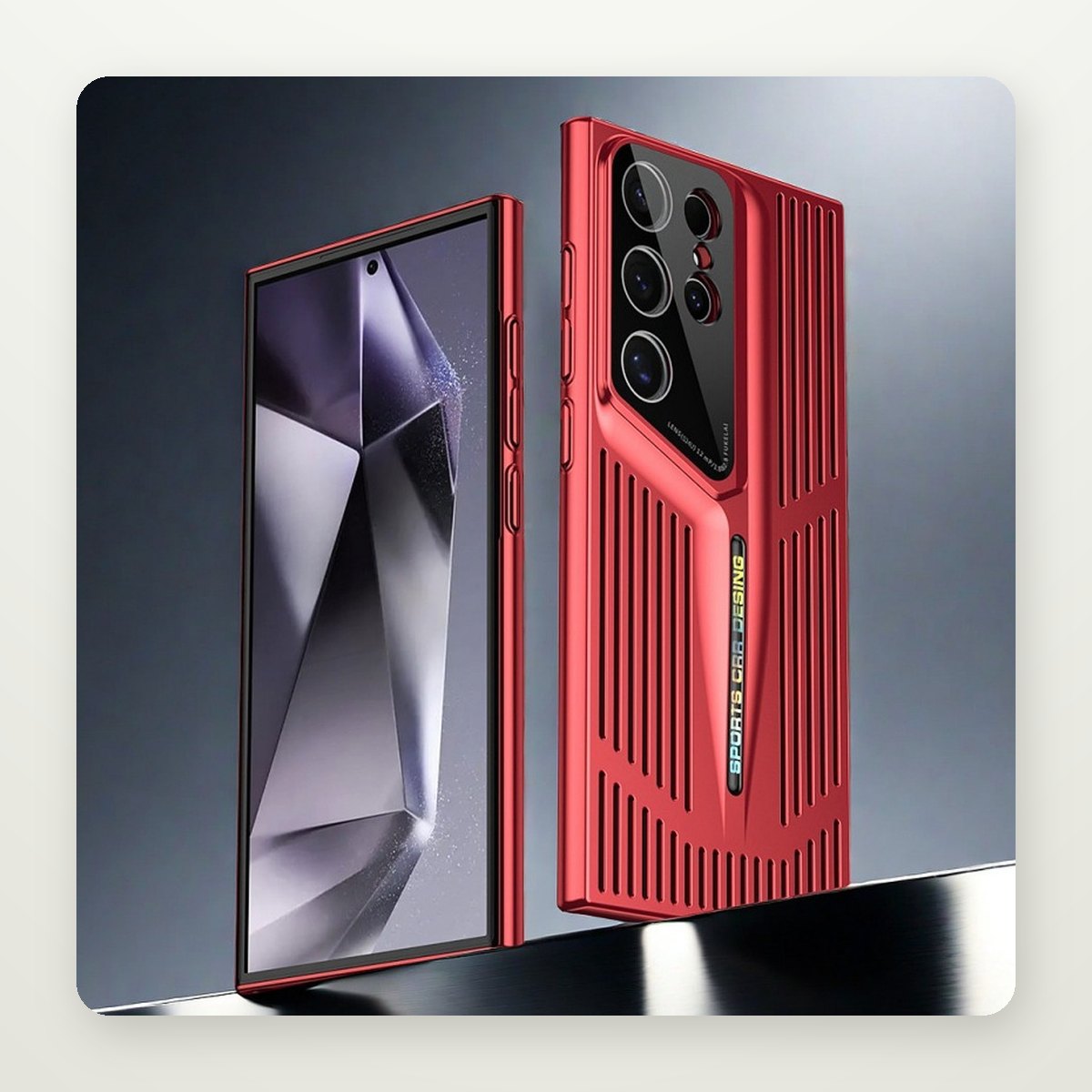 Ultra-Thin Matte Hard Case for Galaxy S22–S24