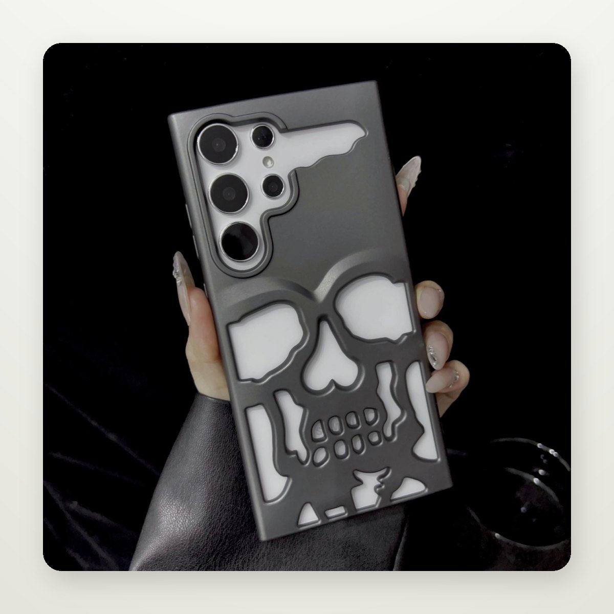 Hollow Skeleton Cooling Case for Galaxy S23–S25