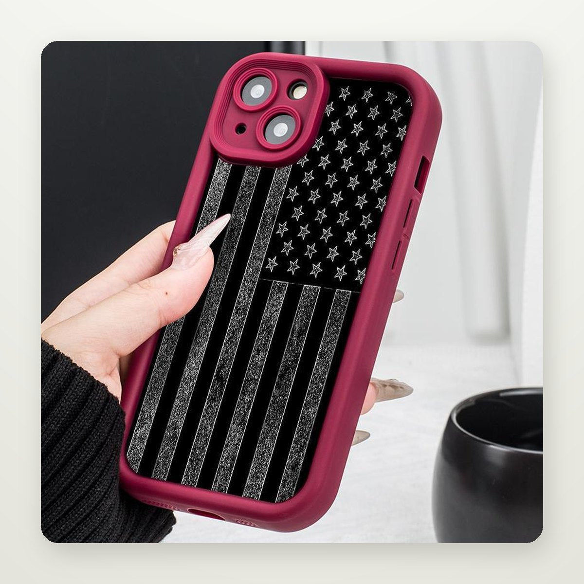 Drop-Resistant Full-Wrap TPU Case for iPhone 12–16
