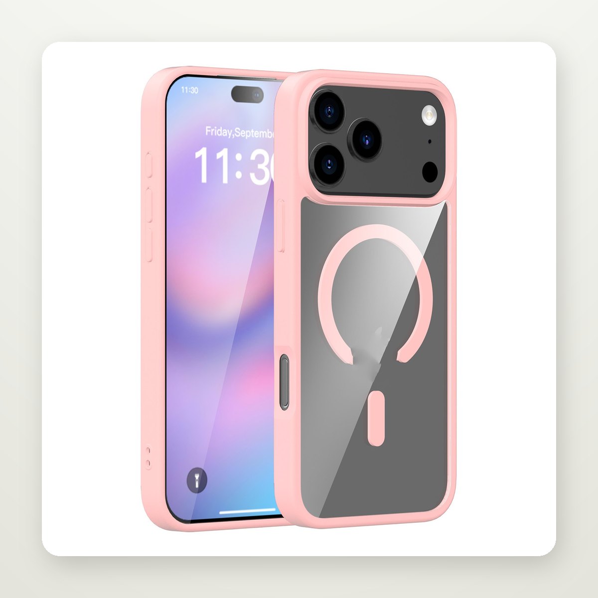 Frosted Translucent MagSafe Case for iPhone 17 & Air