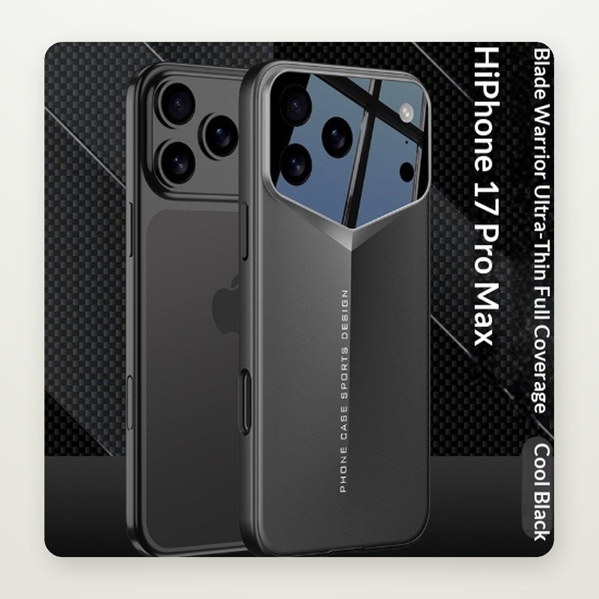 Pebbled Electroplated Slim Case for iPhone 17 Pro & 15 Pro Max
