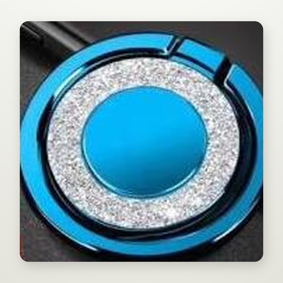 Glitter Metal Ring Phone Holder