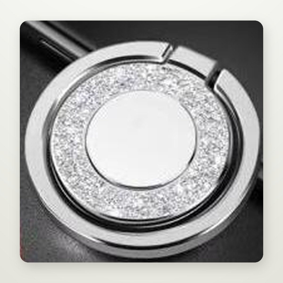 Glitter Metal Ring Phone Holder