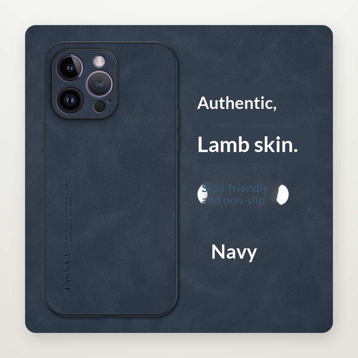 Classic Leather-Look Case for iPhone 13–17