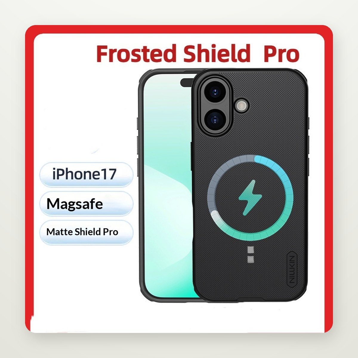 Magnetic Shield Case for iPhone 17 & Air
