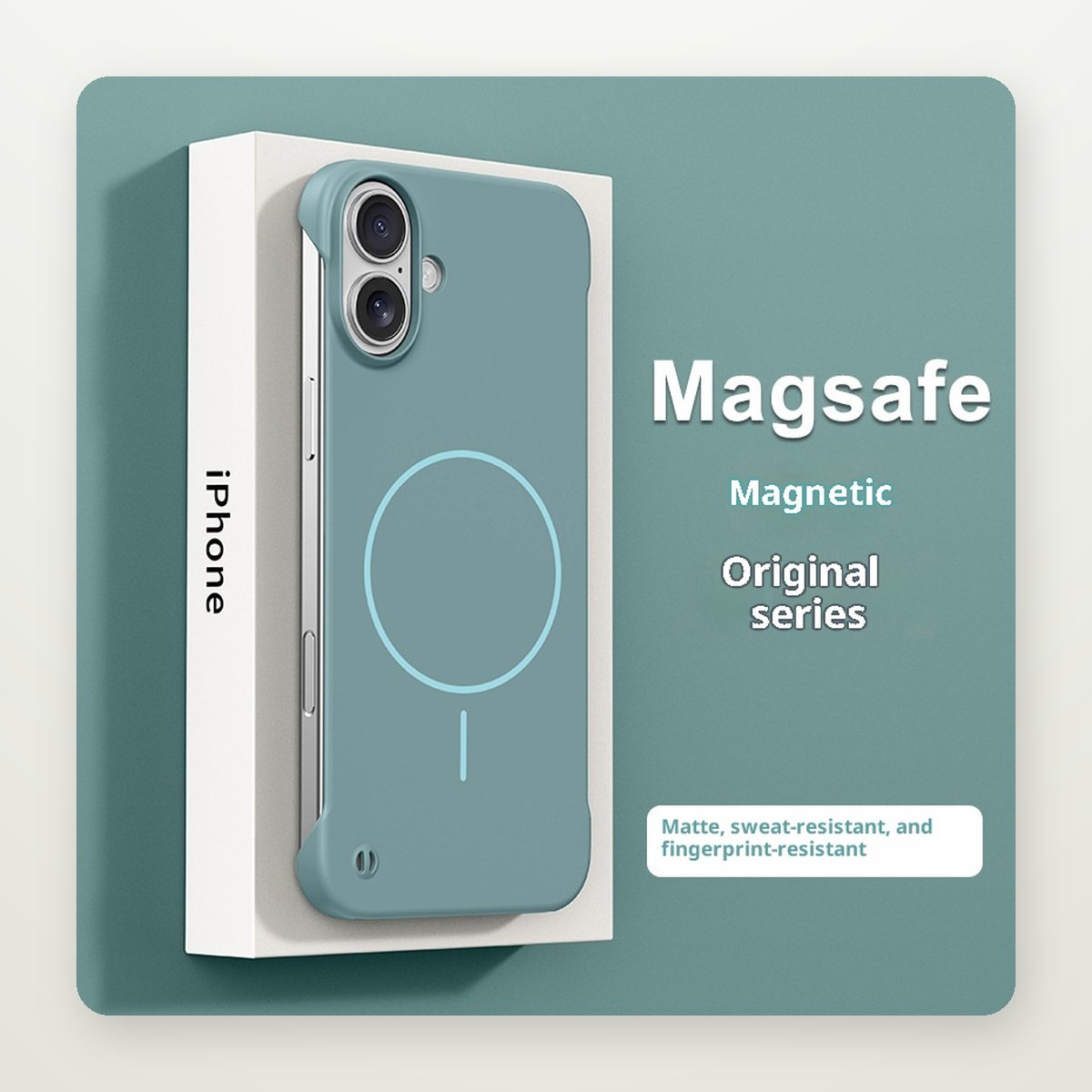 Frameless Skin-Feel MagSafe Case for iPhone 14–17