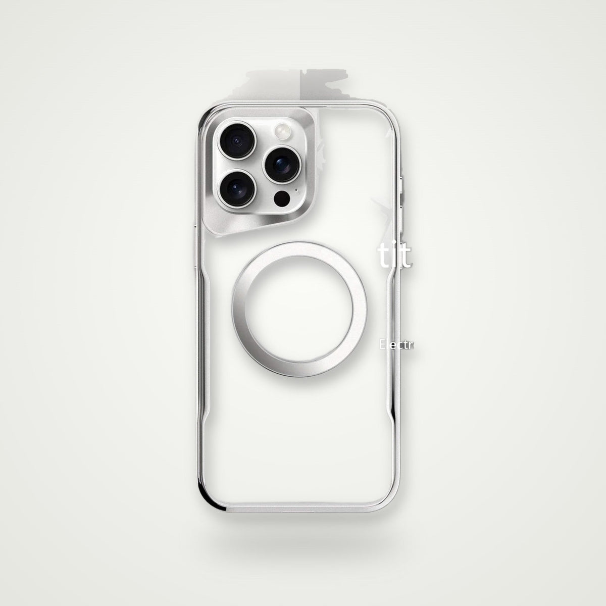 Mirror-Edge Acrylic MagSafe Case for iPhone 13–18