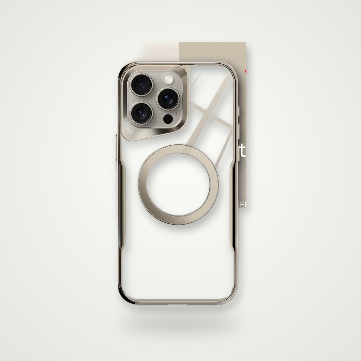 Mirror-Edge Acrylic MagSafe Case for iPhone 13–18