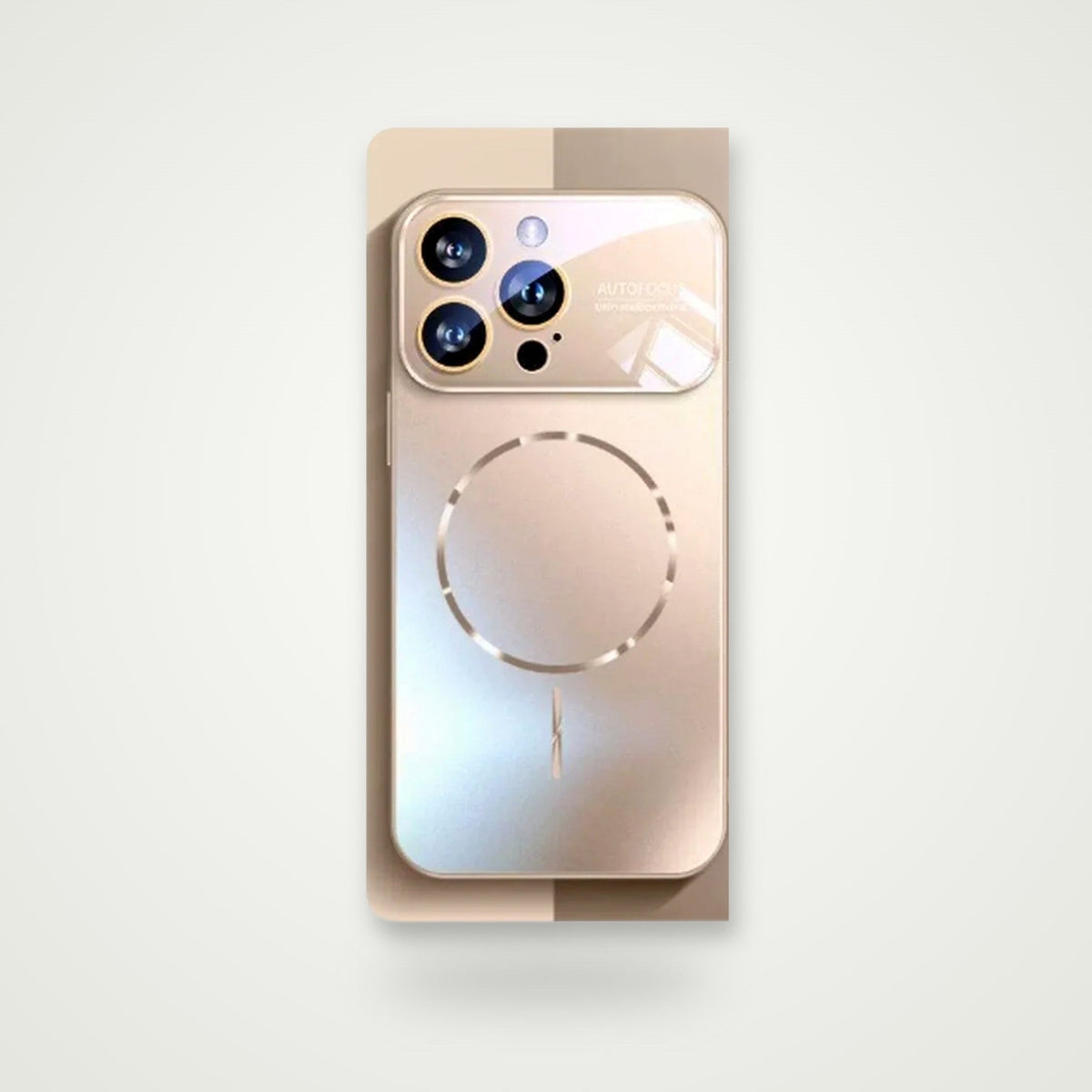 Mirror-Edge Acrylic MagSafe Case for iPhone 13–18