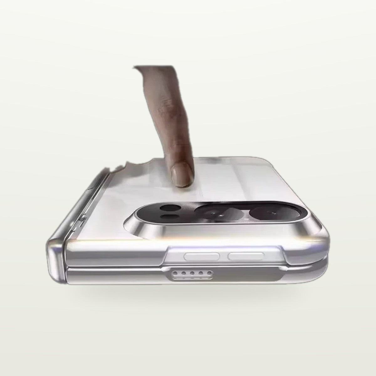 Clear MagSafe Hinge Case – iPhone Duo — view 2