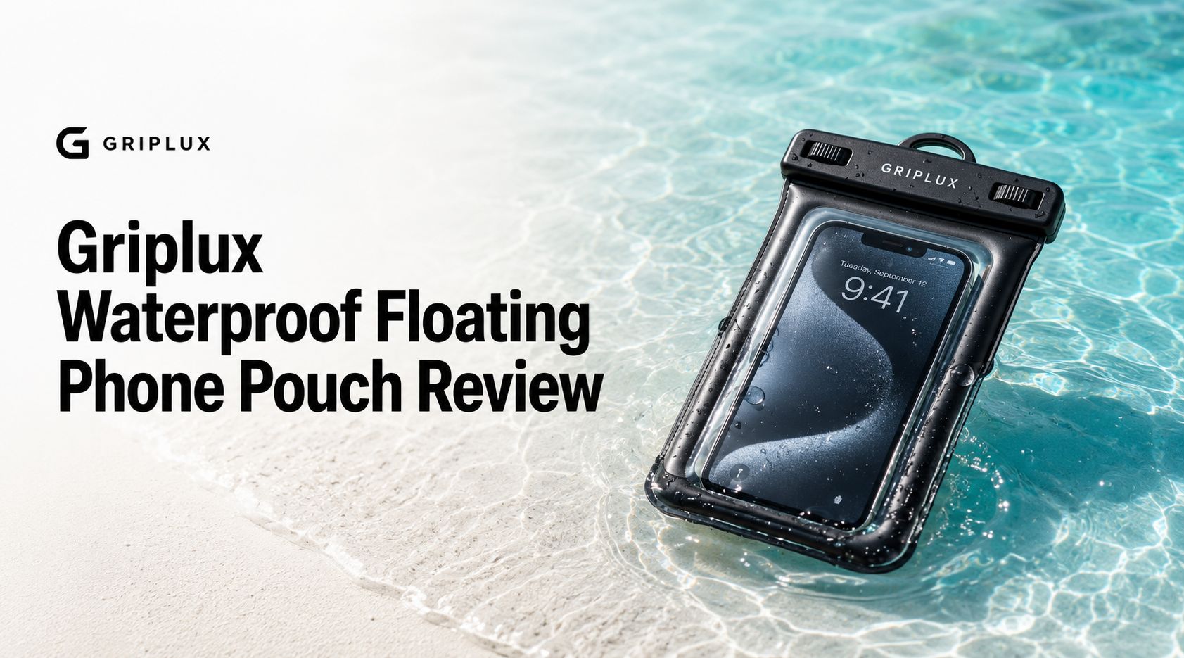 waterproof phone pouch review