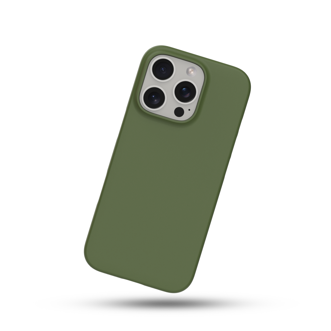 Green MagSafe® Rubberized Magnetic Phone Case