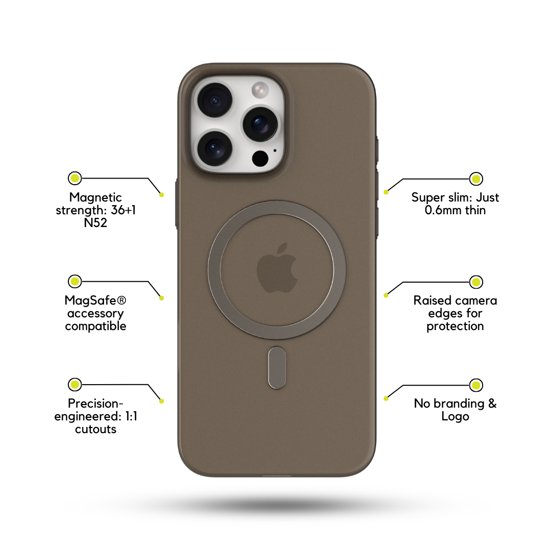 Forest Black MagSafe® Thin Magnetic Phone Case