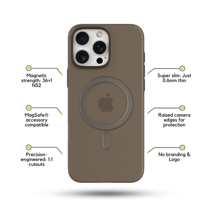 Forest Black MagSafe® Thin Magnetic Phone Case