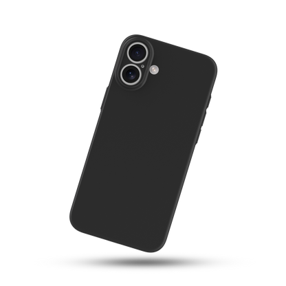 Solid Black Ultra Thin Phone Case